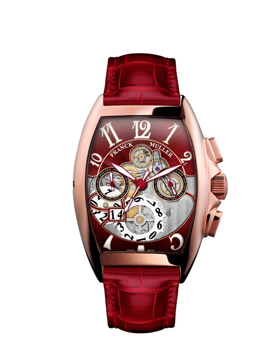 Часы Franck Muller Cintree Curvex 8083_CC_GD_FO-red